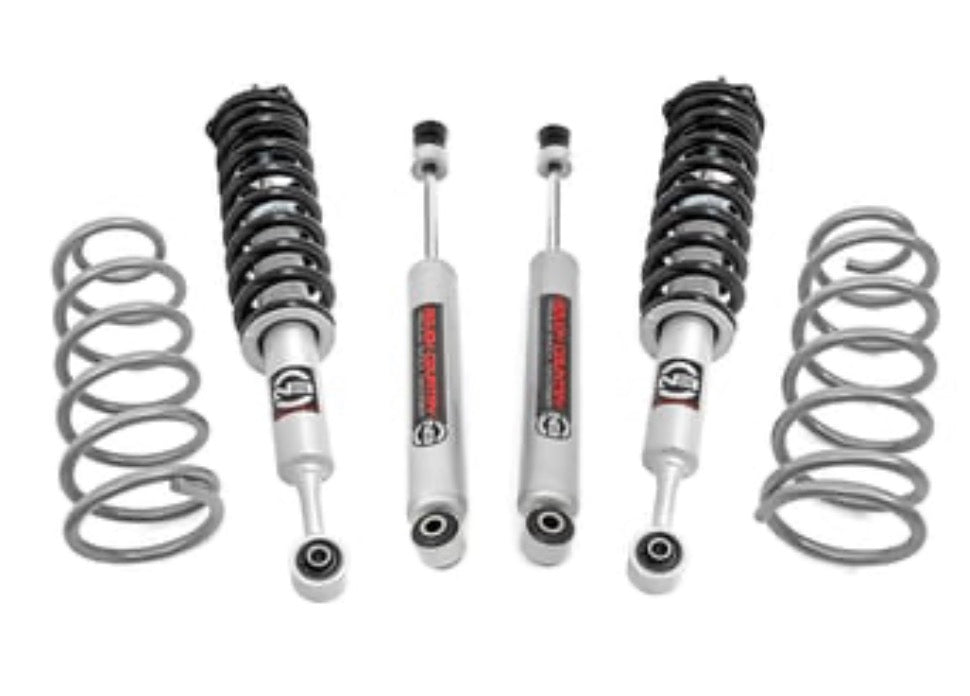 Rough Country | 3" Lift Kit | Loaded Strut | W/Upper Control Arms | (2010-2023) Toyota 4Runner or (2010-2023) Lexus GX460 | 76631-config
