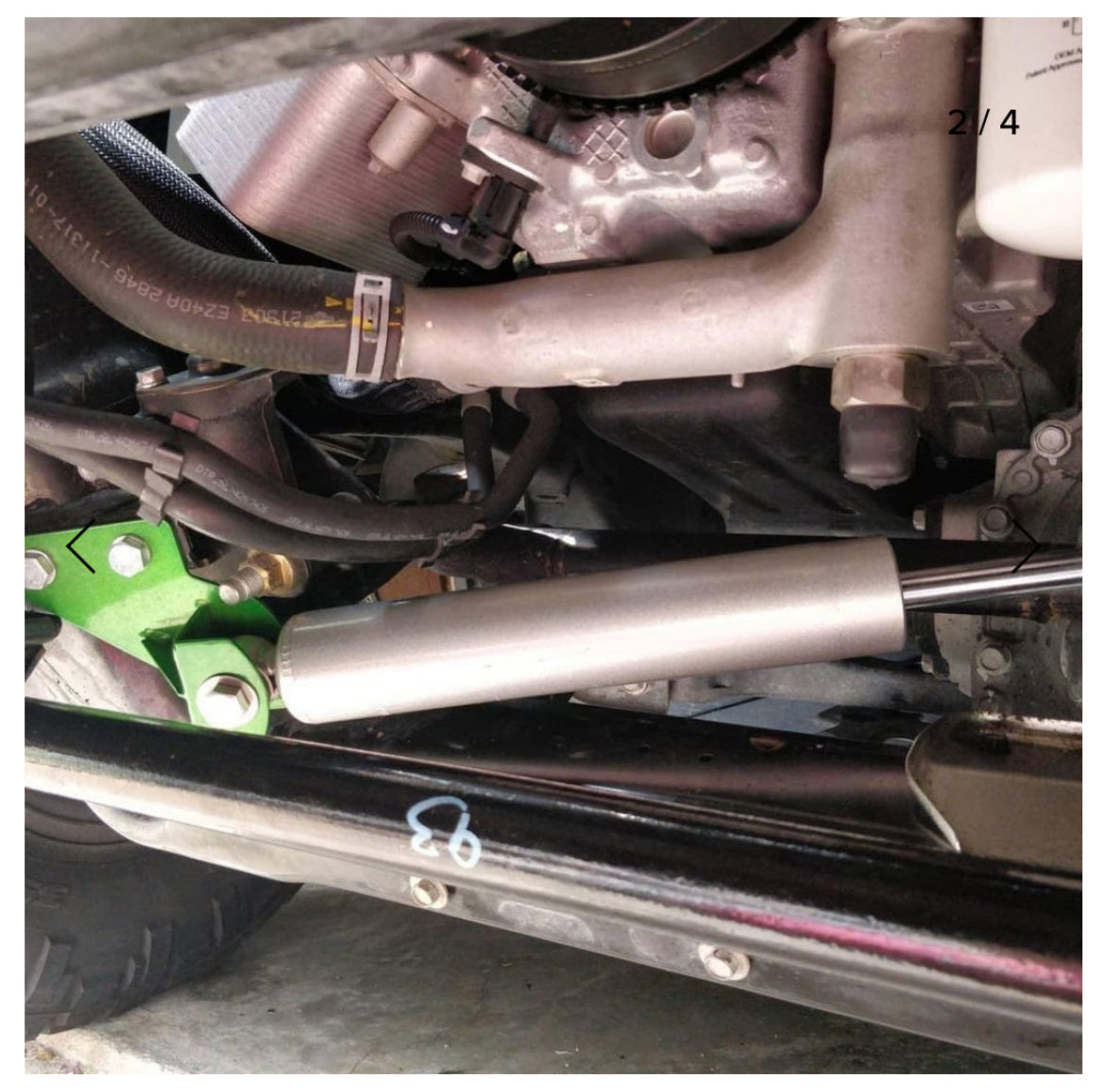 Steering Stabilizer Bracket | 2016-2024 Nissan Titan XD