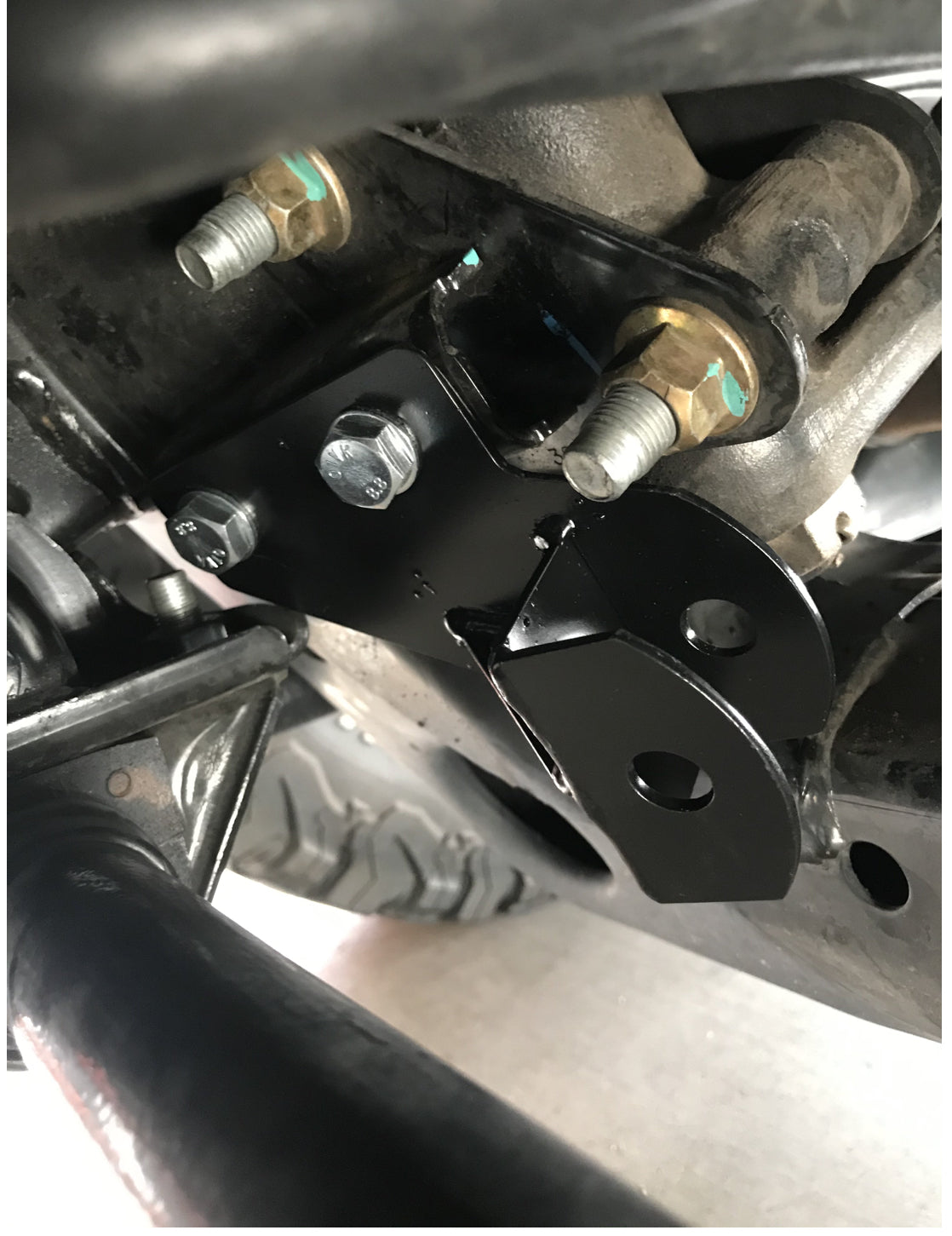 Steering Stabilizer Bracket | 2016-2024 Nissan Titan XD