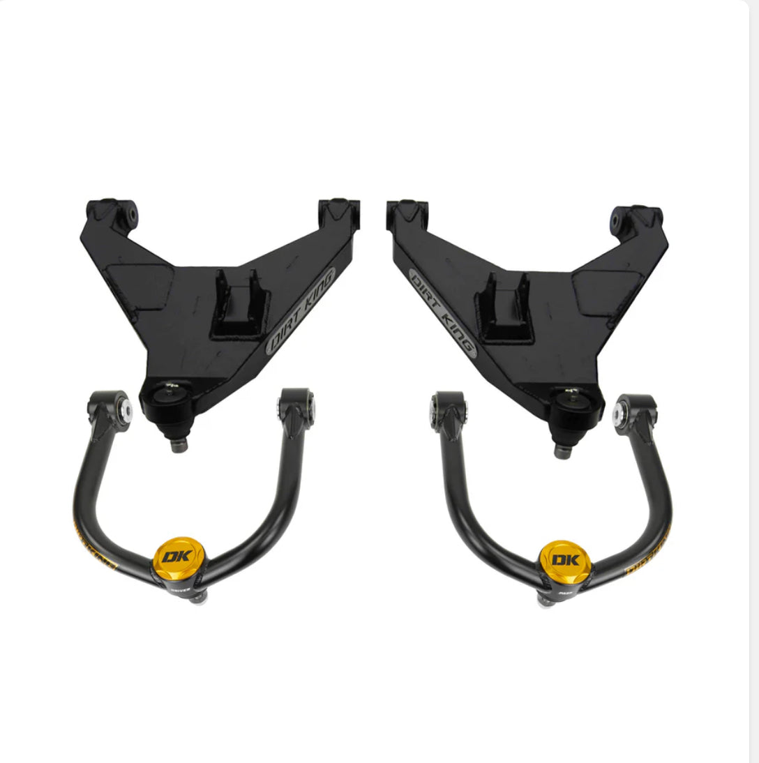 DIRT KING | Mid Travel Kit | Nissan Titan, Nissan Armada, Infiniti QX56, or Infiniti QX80