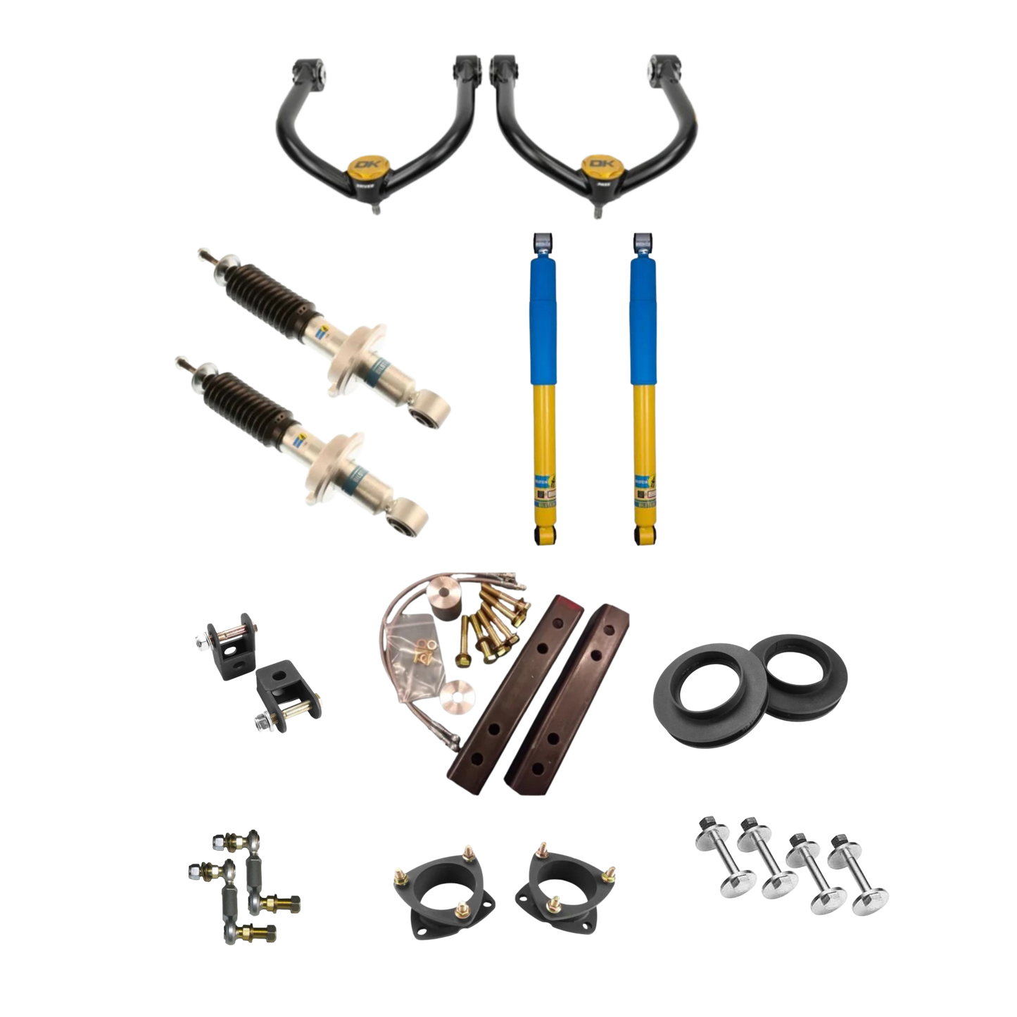 BILSTEIN | 5100 | 3” Complete Lift Kit W/ Upper Control Arms | 2004-2015 Nissan Armada or 2004-2010 Infiniti QX56