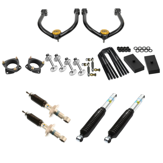 Bilstein 5100 | 3”/1" Complete Lift Kit | W/ Upper Control Arms | (2004-2015) Nissan Titan