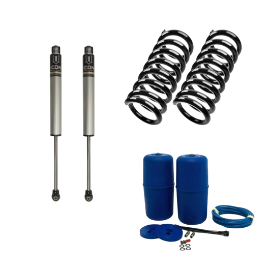 Icon Rear Air Shock Delete Kit w/ Aftermarket Air Ride | 2004-2015 Nissan Armada | 2004-2010 Infiniti QX56