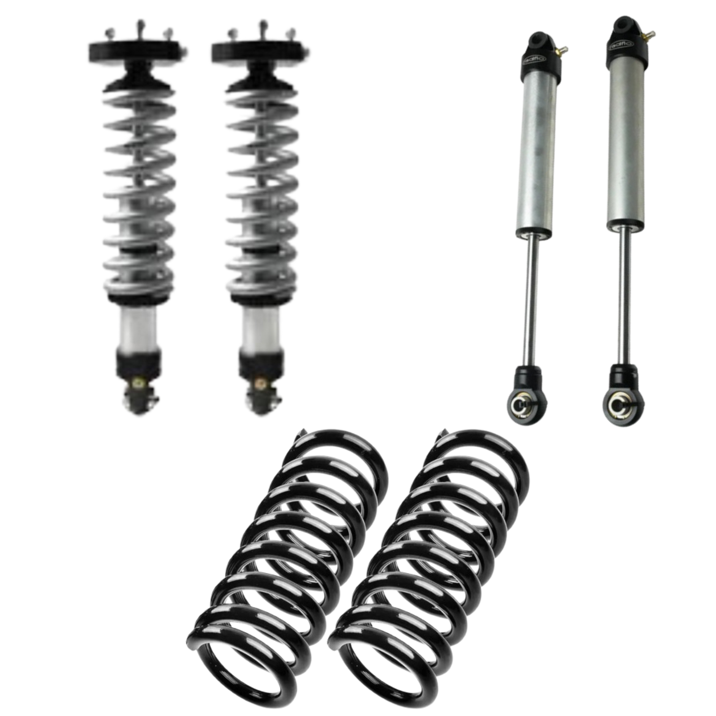 Radflo Shock Replacement Air Ride Delete Kit | 2004-2015 Nissan Armada | 2004-2010 Infiniti QX56