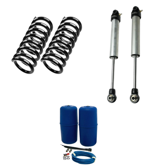 Radflo Rear Air Shock Delete Kit w/ Aftermarket Air Ride | 2004-2015 Nissan Armada | 2004-2010 Infiniti QX56