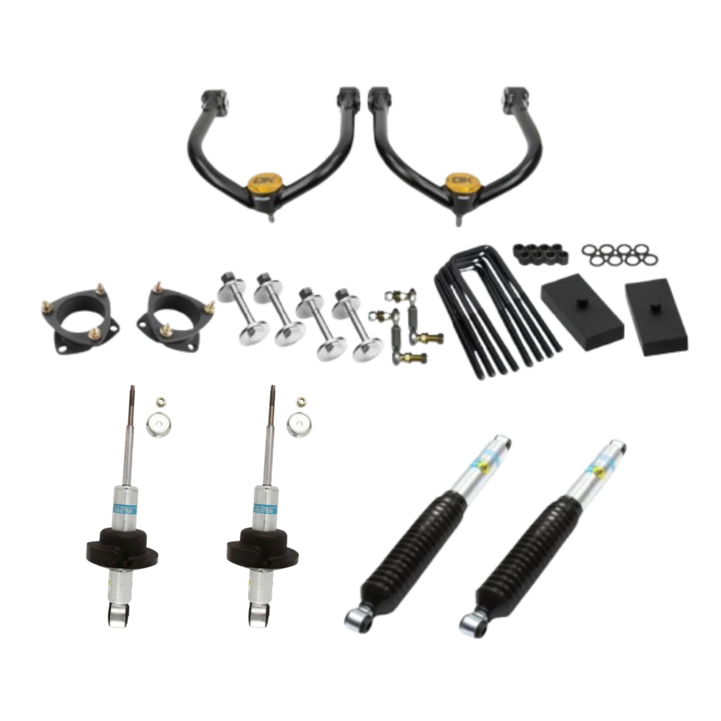 Bilstein 5100 | 3”/1" Complete Lift Kit | W/Upper Control Arms | Nissan Titan (2016-2024)