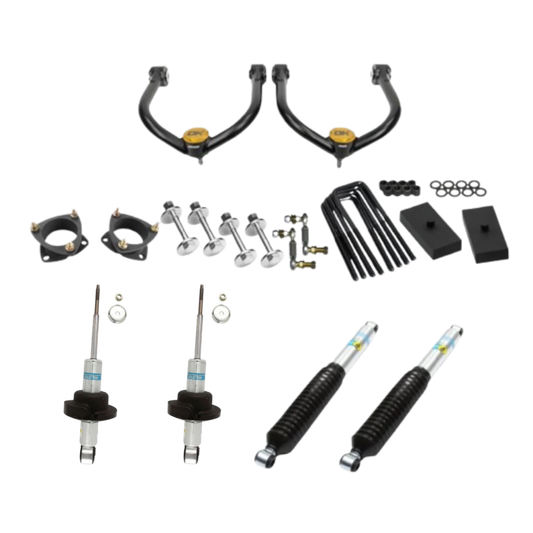 Bilstein 5100 | 3”/1" Complete Lift Kit | W/Upper Control Arms | Nissan Titan (2016-2024)