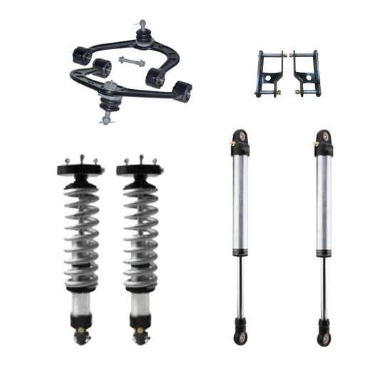 Radflo/SPC 2" Lift Kit w/Shackles | 2005-2021 Nissan Frontier