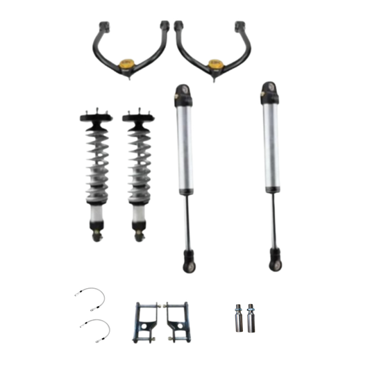 Radflo | Dirt King | Stage 1 Titan Swap Kit w/Shackles | 2005-2021 Nissan Frontier