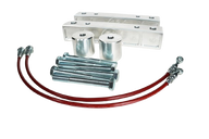 Garage 23 | 2” Subframe Rear Lift Kit | Solid Billet w/ Steel Braided Brake Lines | Nissan Armada, Infiniti QX56, or QX80