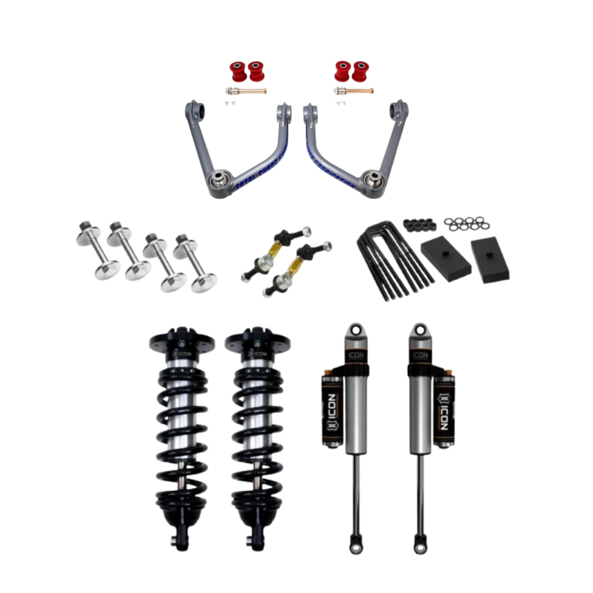 Icon | 3" Lift Kit | Nissan Titan (2004-2015) | Premium Stage 3