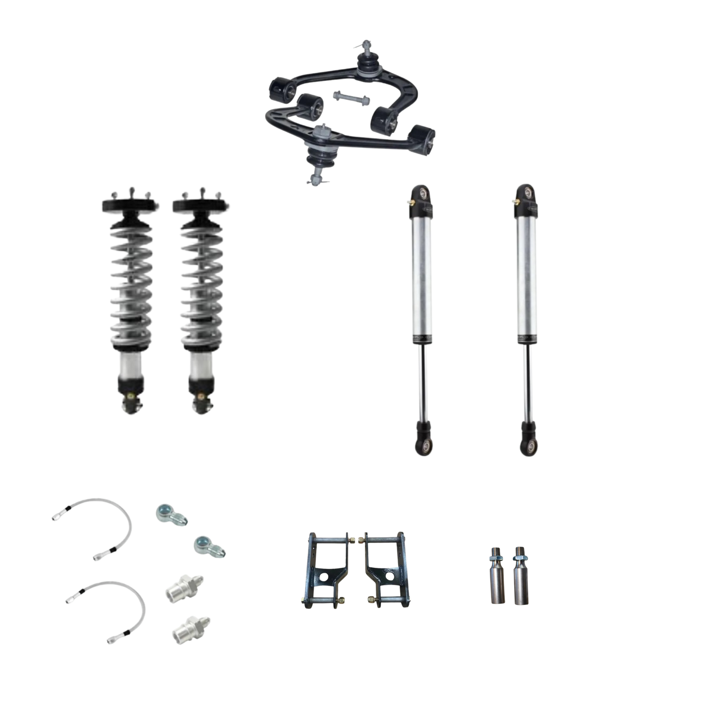 Radflo | SPC | Stage 1 Titan Swap Kit w/Shackles | 2005-2021 Nissan Frontier