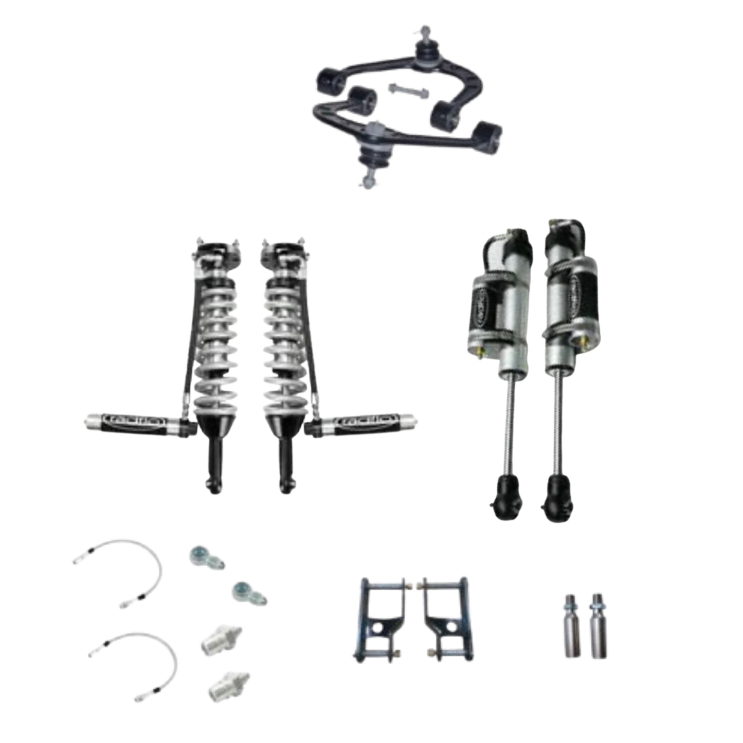 Radflo | SPC | Stage 3 Titan Swap Kit w/Shackles | 2005-2021 Nissan Frontier