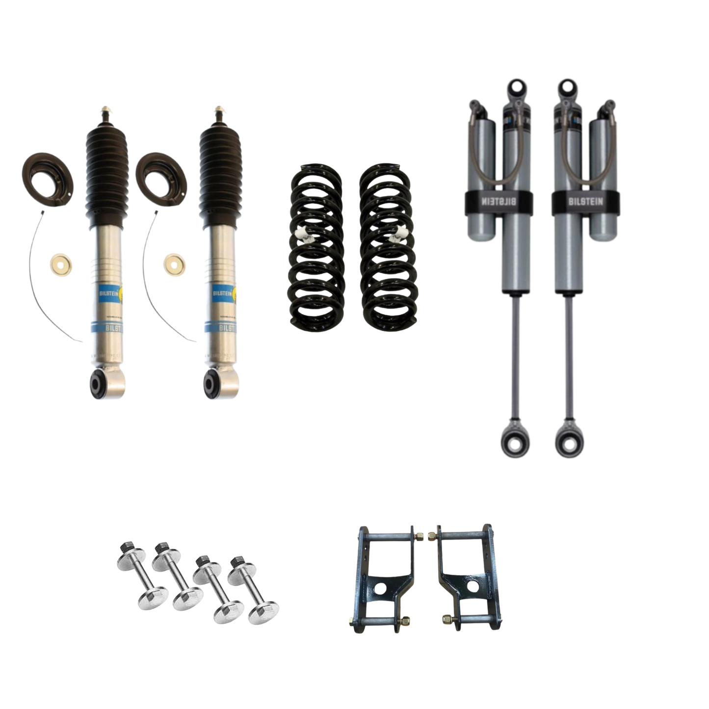 Bilstein | 5100/5160 | Stage 2 | 2" Lift Kit w/Shackles | 2022+ Nissan Frontier