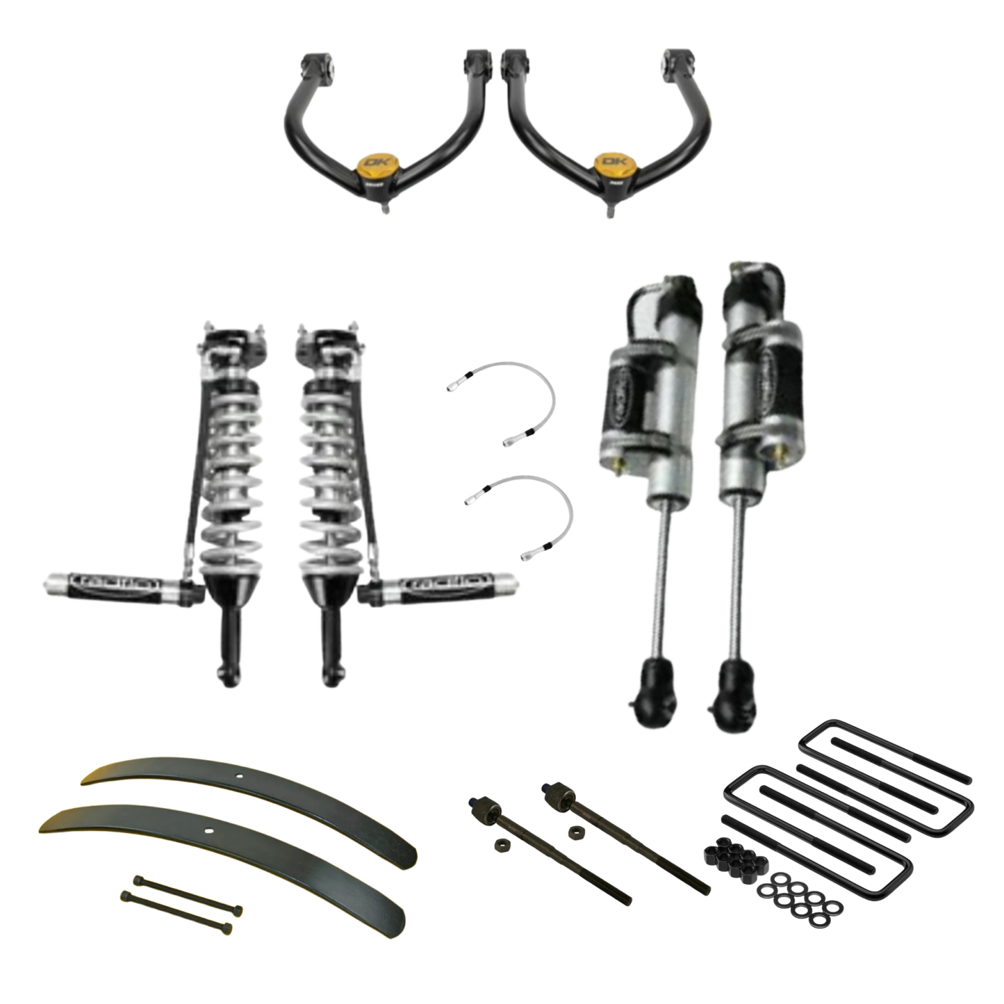 Radflo | Dirt King | Stage 3 Titan Swap Kit w/AAL | 2022+ Nissan Frontier