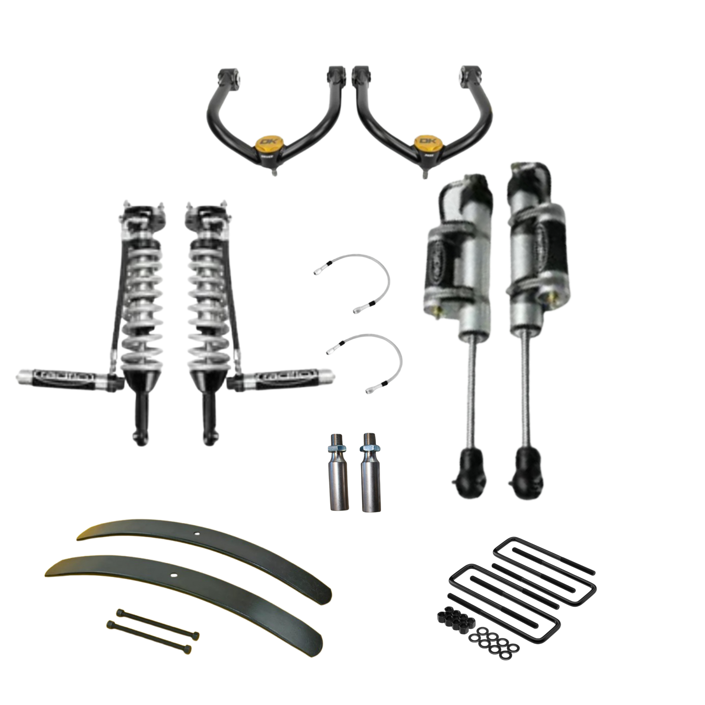 Radflo | Dirt King | Stage 3 Titan Swap Kit w/AAL | 2005-2021 Nissan Frontier