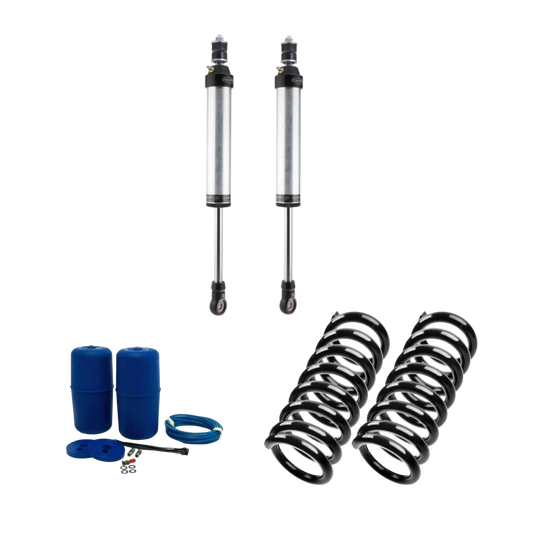 Radflo Rear Air Shock Delete Kit w/ Aftermarket Air Ride | 17+ Armada | 11+ QX