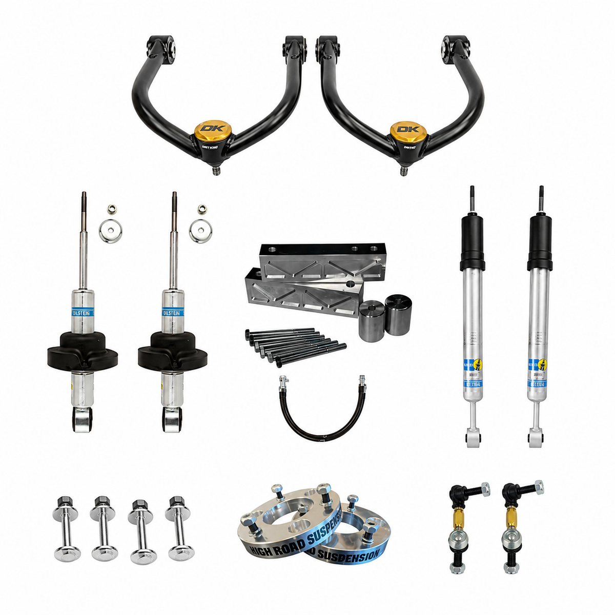 Bilstein | 5100 | 3” Lift Kit | 2017-2024 Nissan Armada | 2011-2014 Infiniti QX56 | 2014-2024 Infiniti QX80