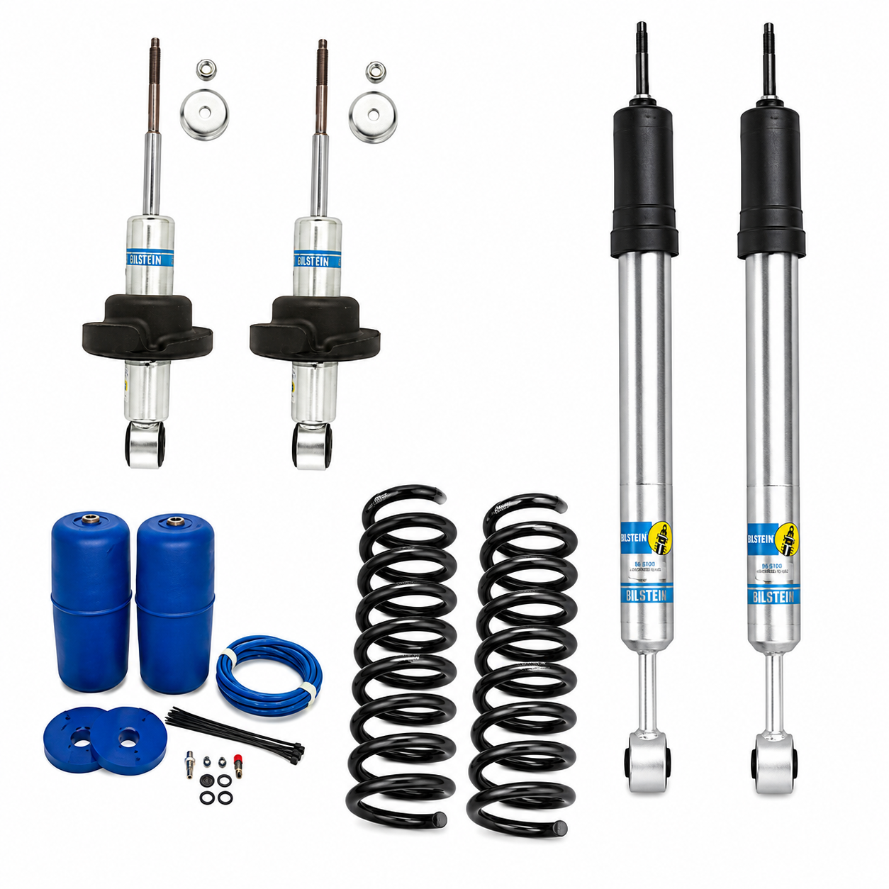 Bilstein 5100 Shock Replacement Air Ride Delete Kit w/Firestone Airbags