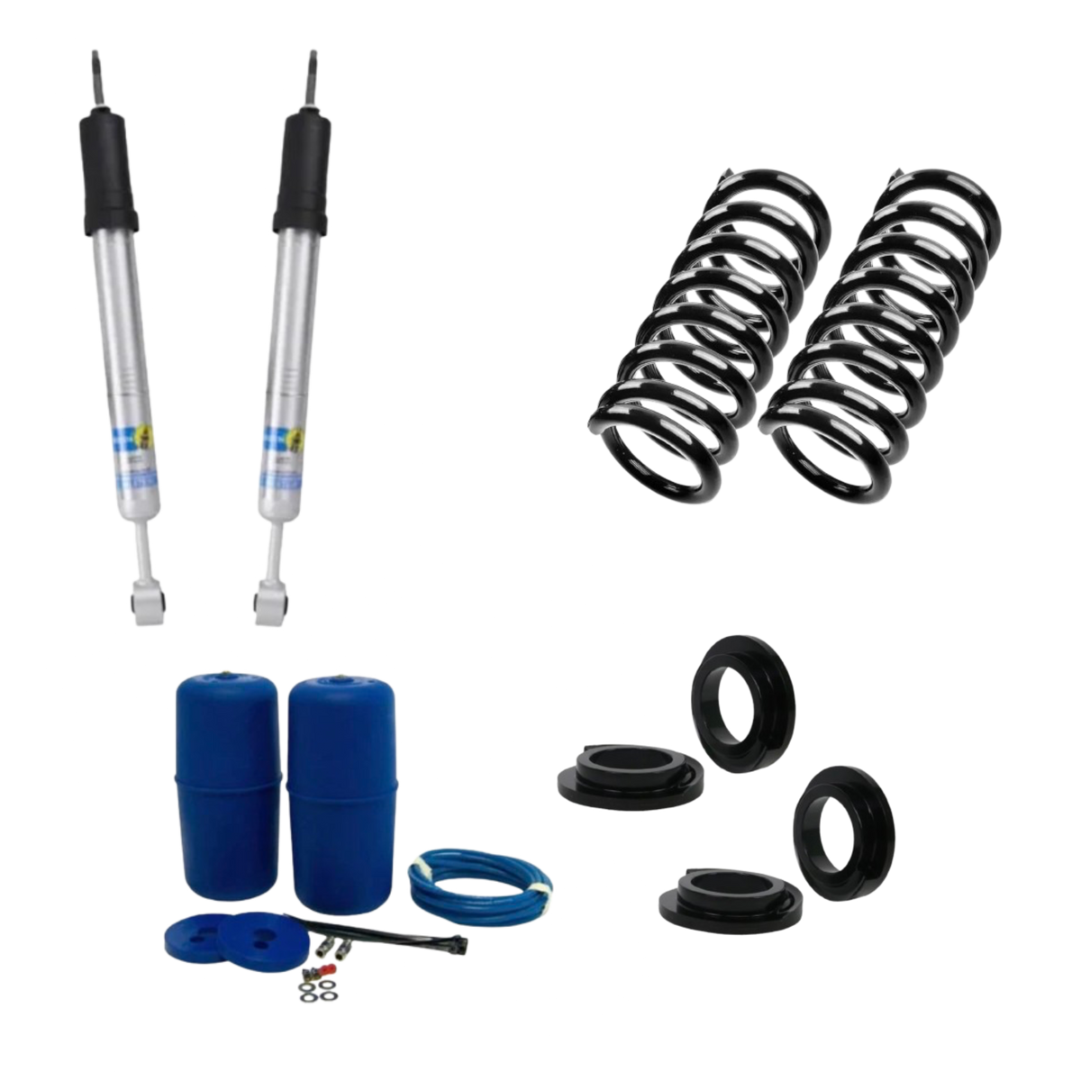 Bilstein Rear Air Shock Delete Kit | W/Aftermarket Air Ride | Nissan Armada, Infiniti QX56, and Infiniti QX80
