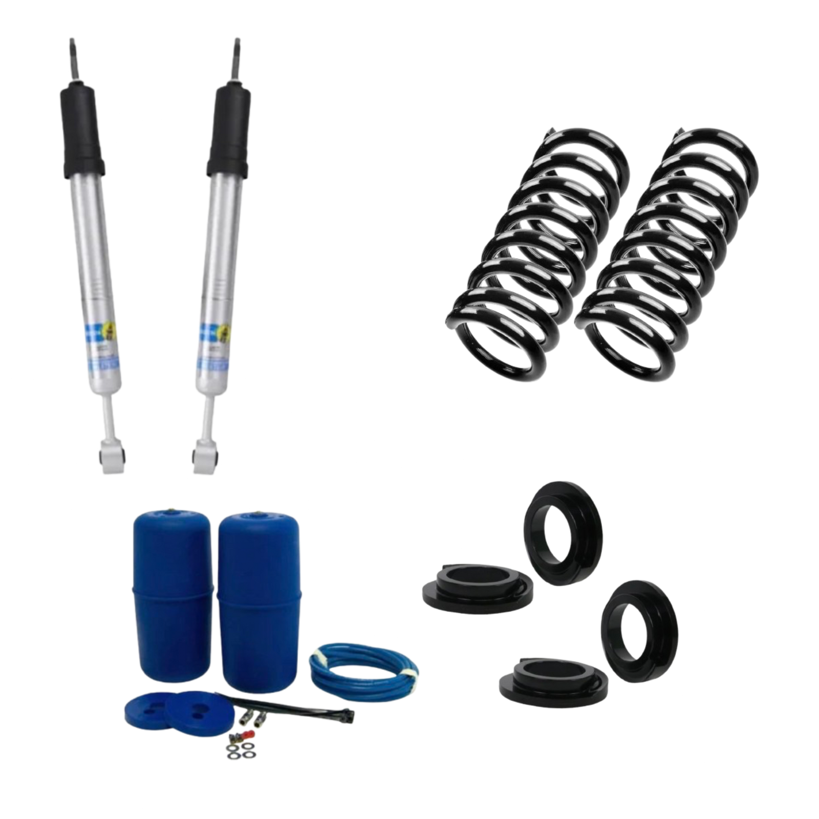 Bilstein Rear Air Shock Delete Kit | W/Aftermarket Air Ride | Nissan Armada, Infiniti QX56, and Infiniti QX80