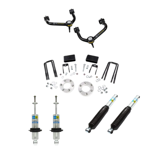 Bilstein 6100 | 3”/1" Complete Lift Kit | W/ Upper Control Arms | Nissan Titan XD