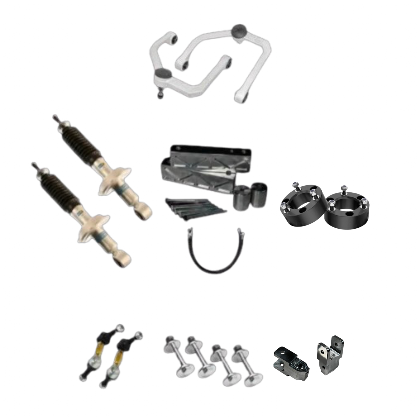 Bilstein 5100 3” Lift Kit For Nissan Armada or Infiniti QX56 (Keep Rear Air Shocks)