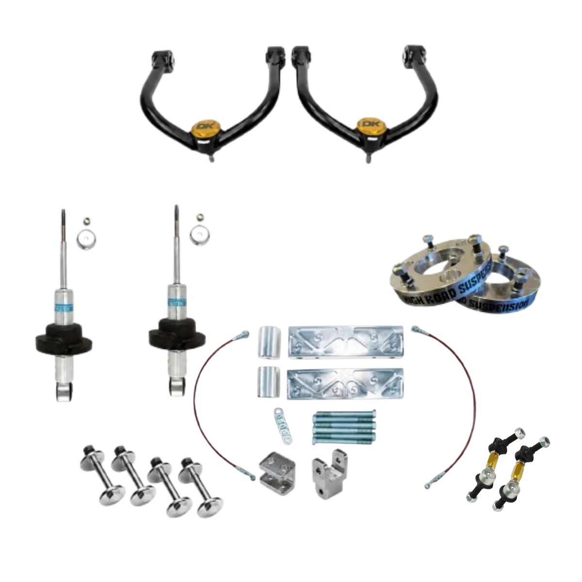 Bilstein 5100 3” Lift Kit For Nissan Armada, Infiniti QX56 or Infiniti QX80 (Keep Rear Air Shocks)