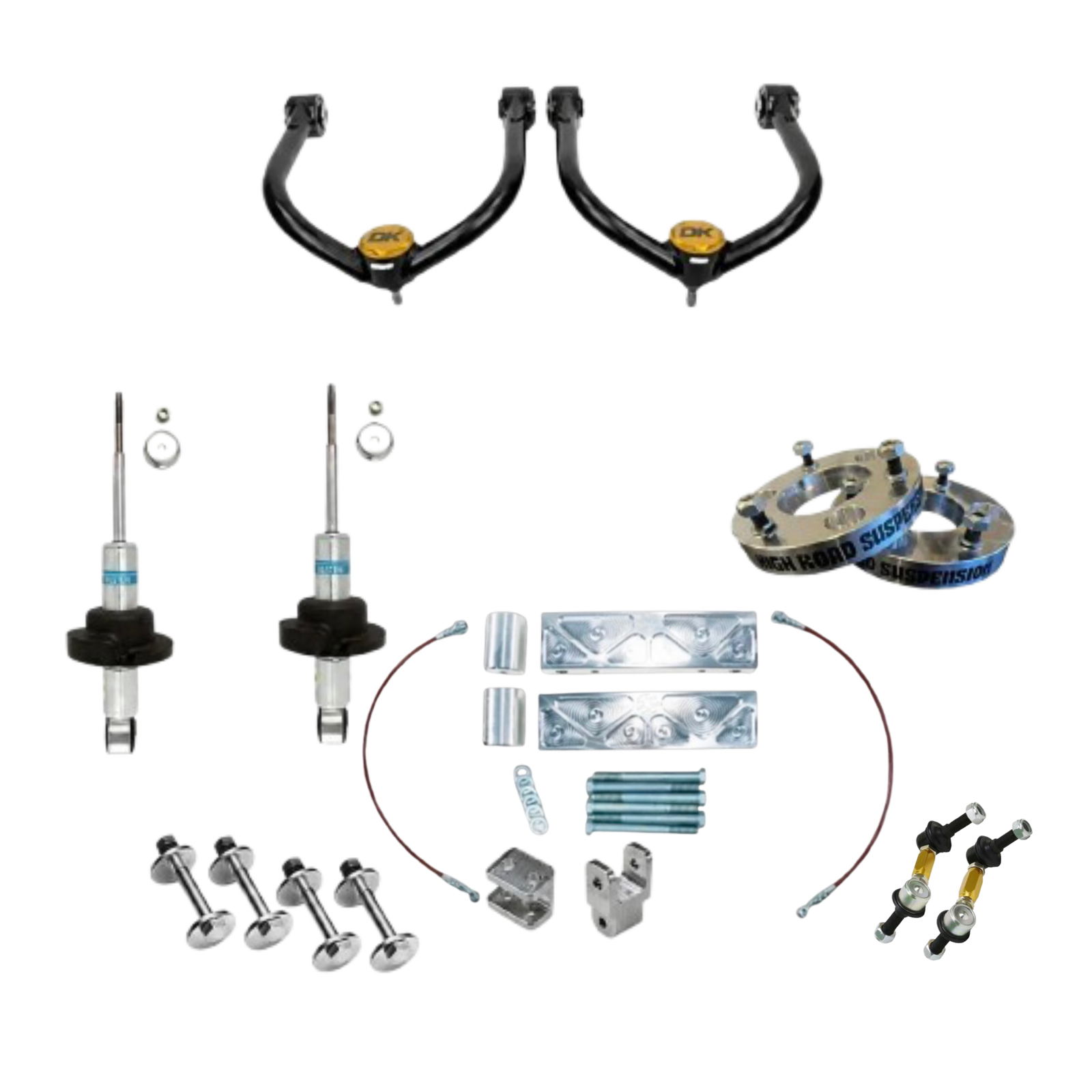 Bilstein 5100 3” Lift Kit For Nissan Armada, Infiniti QX56 or Infiniti QX80 (Keep Rear Air Shocks)