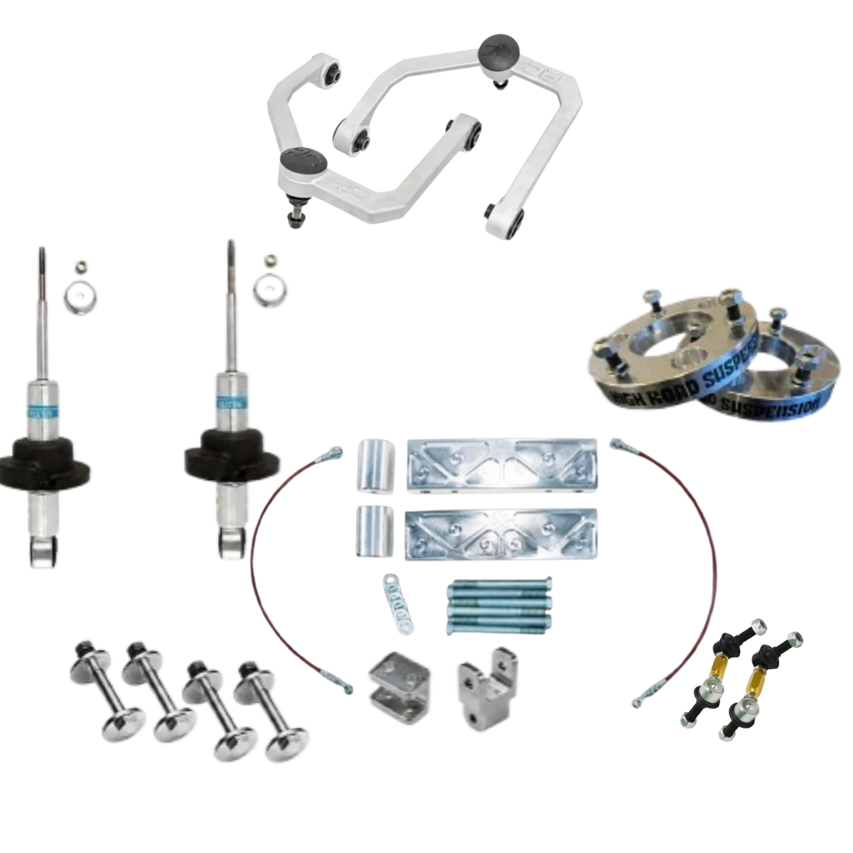 Bilstein 5100 3” Lift Kit For Nissan Armada, Infiniti QX56 or Infiniti QX80 (Keep Rear Air Shocks)