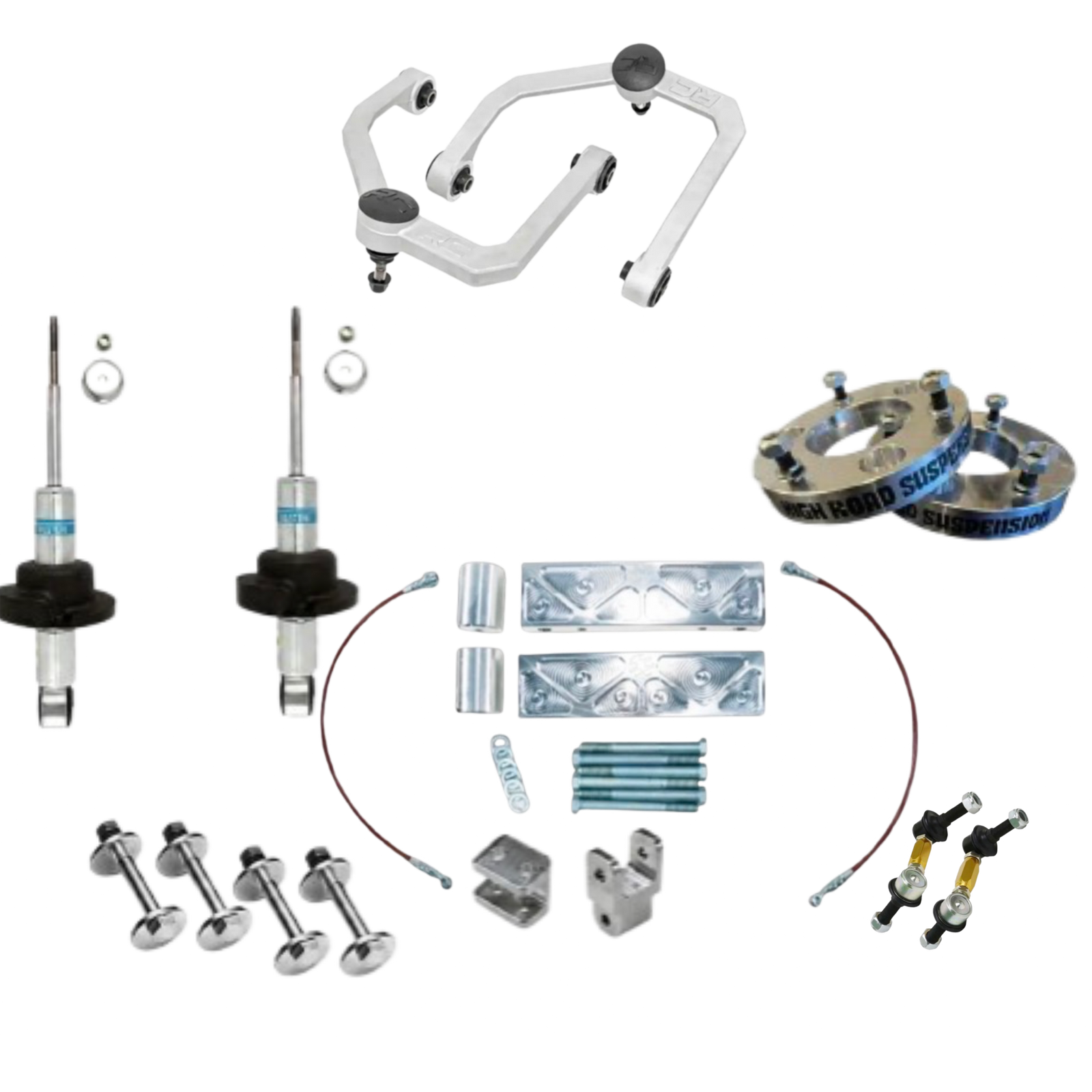 Bilstein 5100 3” Lift Kit For Nissan Armada, Infiniti QX56 or Infiniti QX80 (Keep Rear Air Shocks)