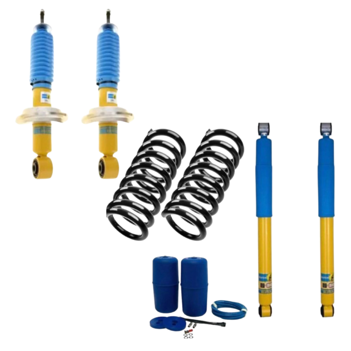 Bilstein 4600 Shock Replacement Air Ride Delete Kit w/Firestone Airbags