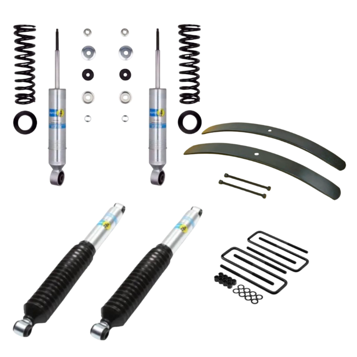 Bilstein 6112/5100 | Stage 1 | 2" Lift Kit | 2005-2021 Nissan Frontier