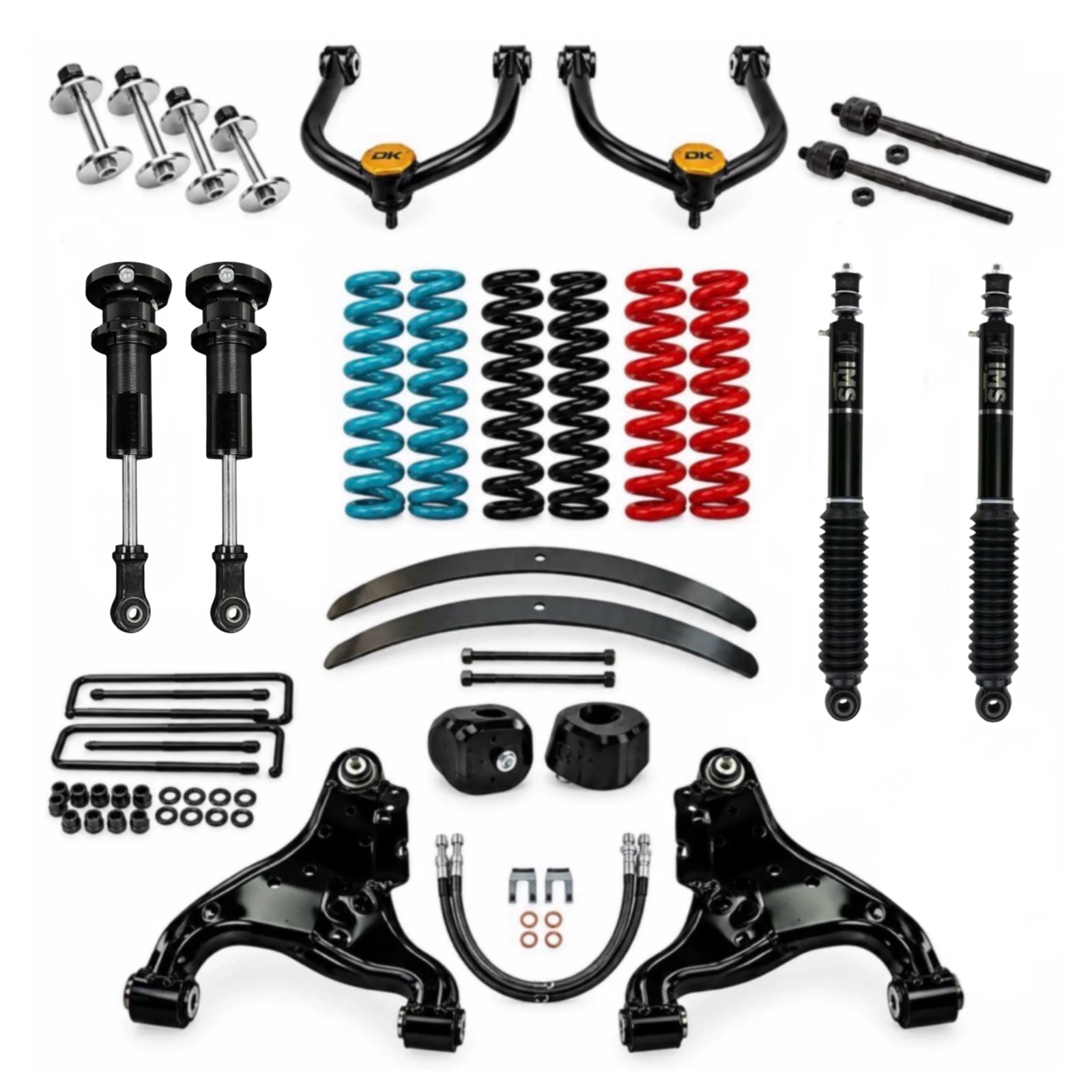 Buildable Complete Titan Swap Kit | w/Spring and Aftermarket UCA Choices | Dobinsons Internal Reservoirs | 2022+ Frontier