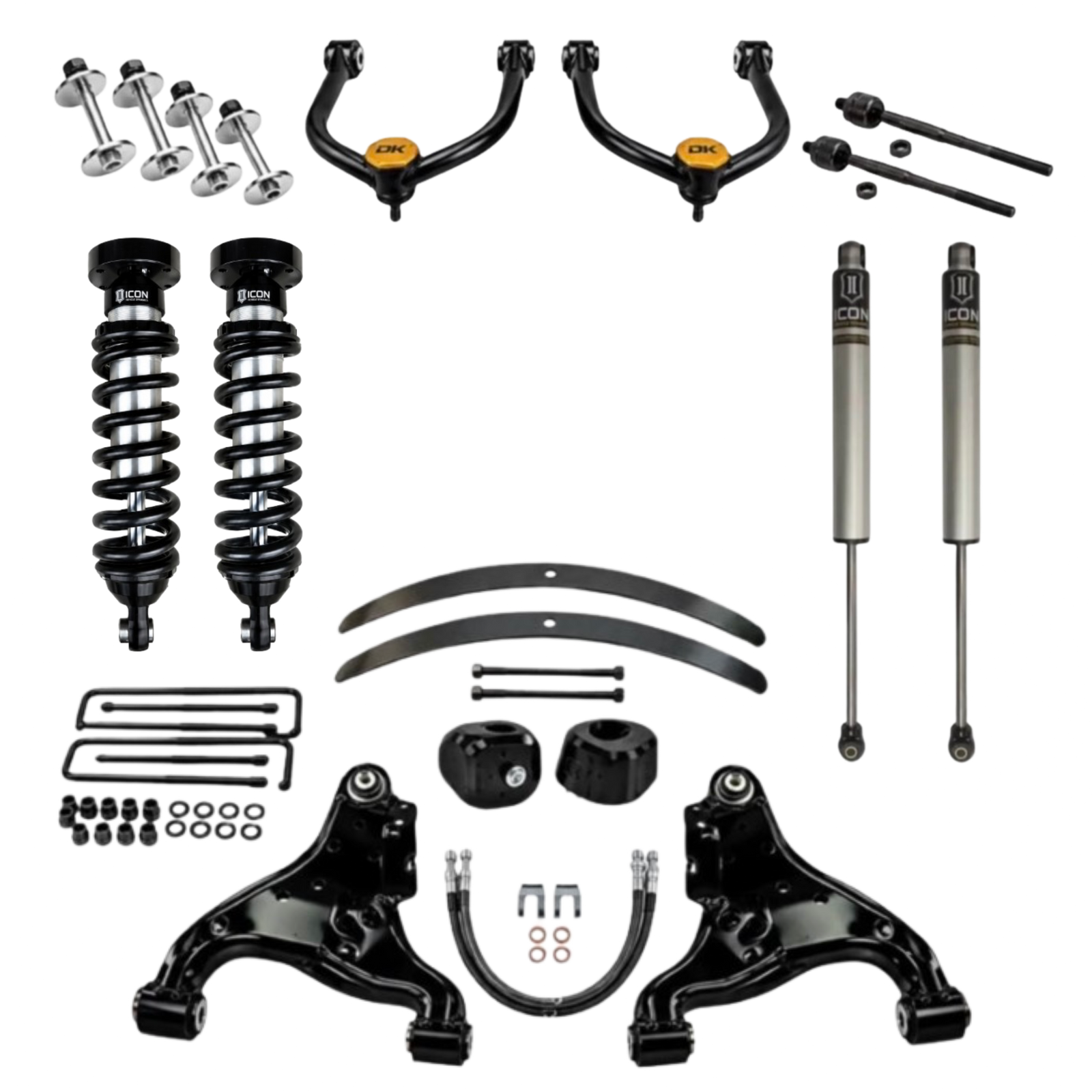Buildable Complete Titan Swap Kit | w/Aftermarket UCA Choices | Icon Stage 1 | 2022+ Frontier