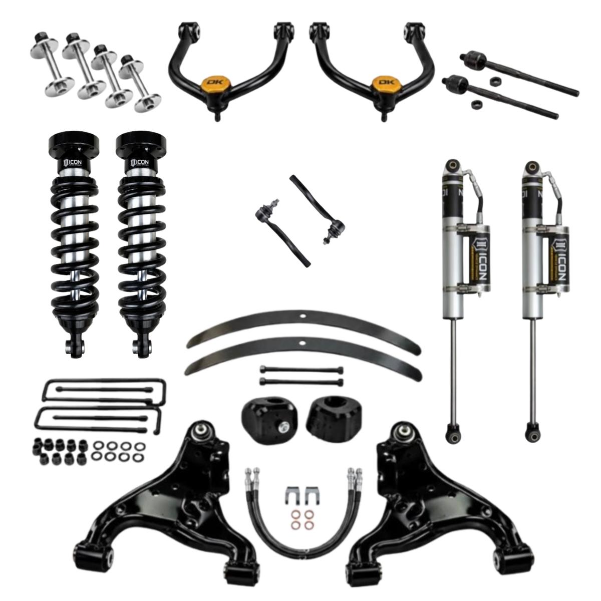 Buildable Complete Titan Swap Kit | w/Aftermarket UCA Choices | Icon Stage 2