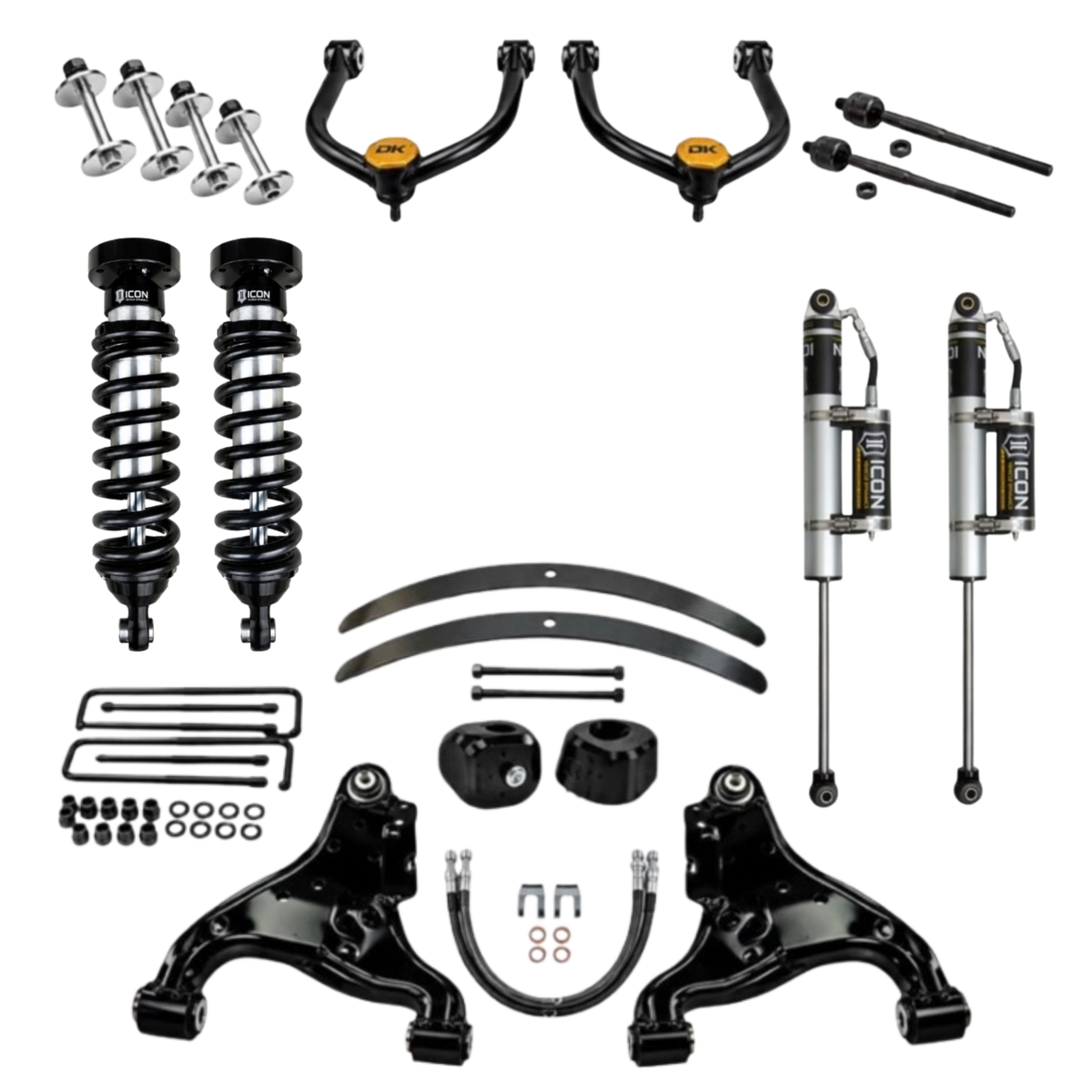 Buildable Complete Titan Swap Kit | w/Aftermarket UCA Choices | Icon Stage 2 | 2022+ Frontier