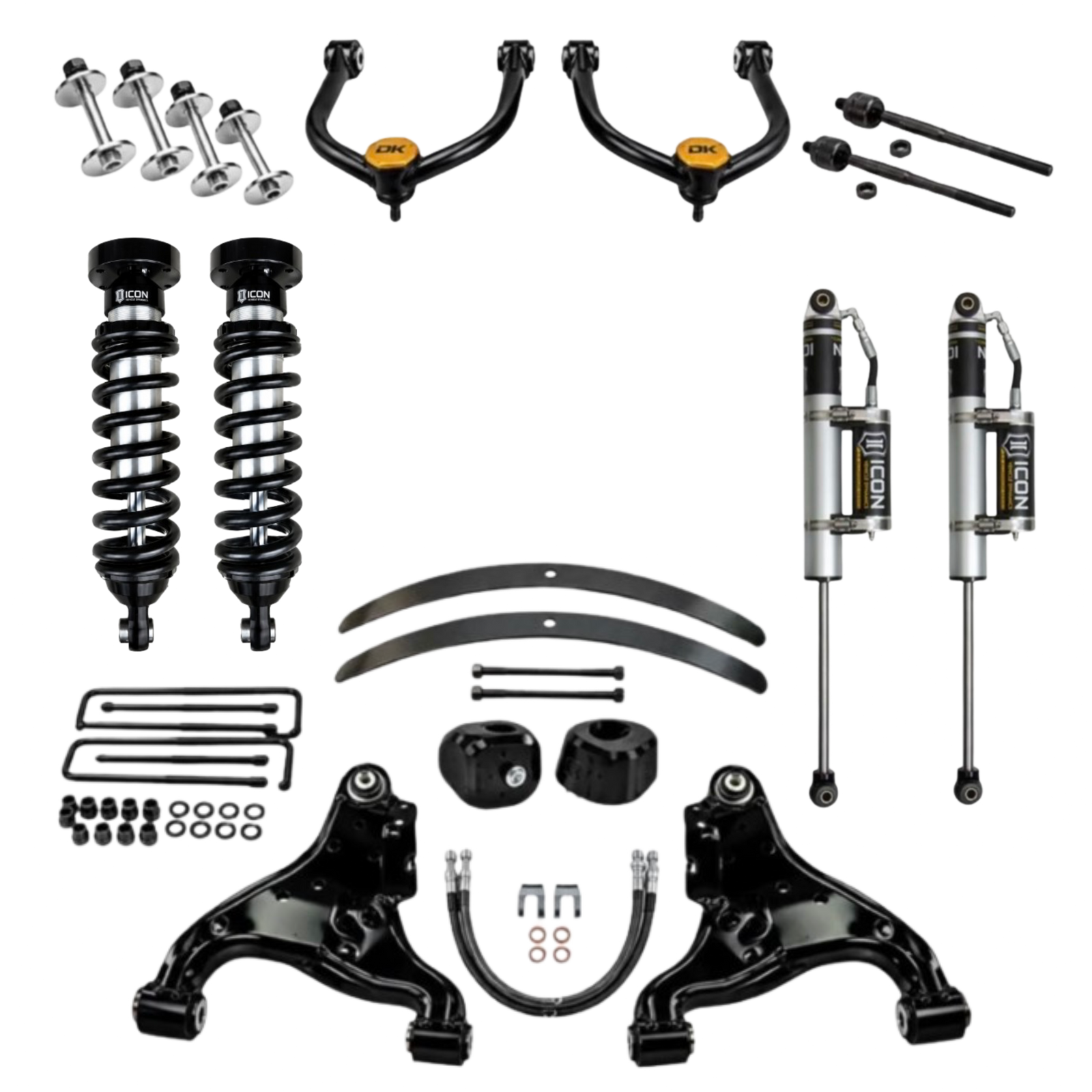 Buildable Complete Titan Swap Kit | w/Aftermarket UCA Choices | Icon Stage 2 | 2022+ Frontier