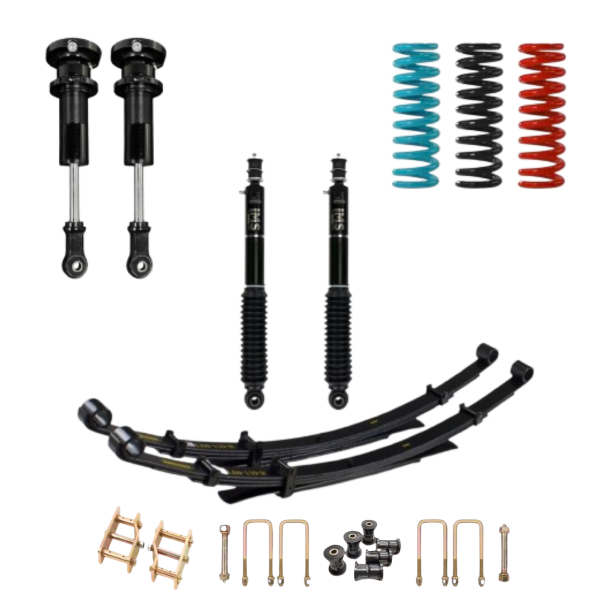 Dobinsons Buildable MRR 3-Way Adjustable Internal Reservoir Titan Swap Suspension Kit | 2022+ Frontier