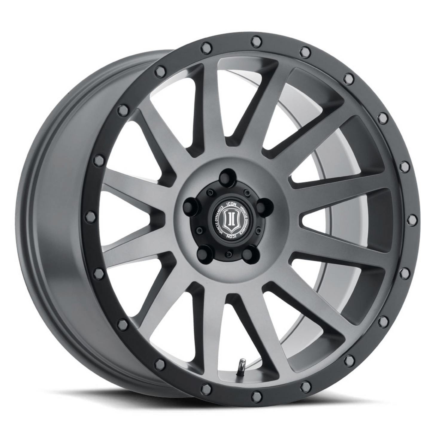 ICON ALLOYS | COMRESSION | TITANIUM | 20x10 | 6x5.5 | -19 Offset | 4.75" BS