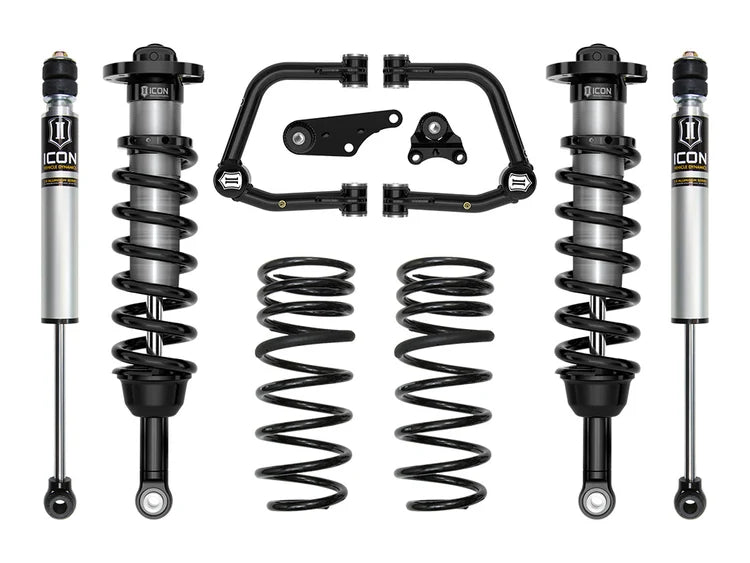 ICON 2025+ Toyota 4Runner 4WD, 1.25-3" Lift, Stage 2 Suspension System, Tubular