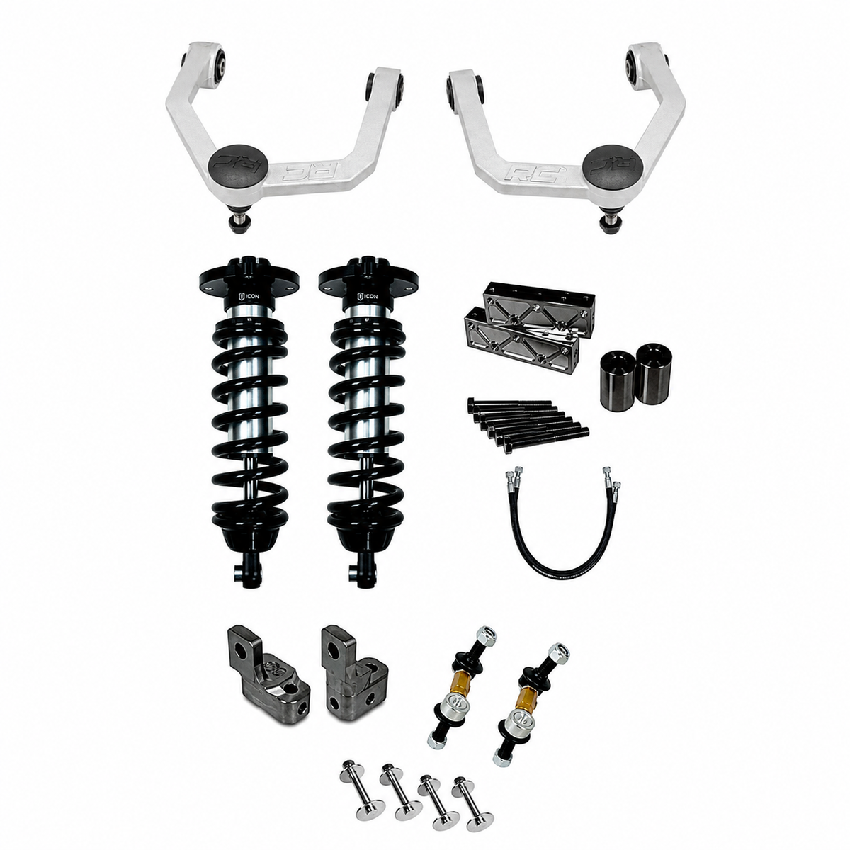 Icon Premium 3" Lift Kit for Nissan Armada, Infiniti QX56 or Infiniti QX80 (Keep Rear Air Shocks)