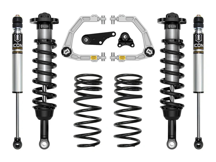 ICON 2025-2026 Toyota 4Runner 4WD, 1.25-3" Lift, Stage 2 Suspension System, Billet