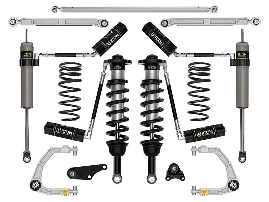 ICON 2025-2026 Toyota 4Runner 4WD, 1.25-3" Lift, Stage 7 Suspension System, Billet