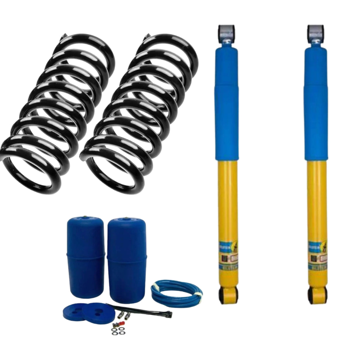 Bilstein 4600 Rear Air Shock Delete Kit W/Aftermarket Air Ride | 2004-2015 Armada or 2004-2010 Infiniti QX56 | High Road Suspension