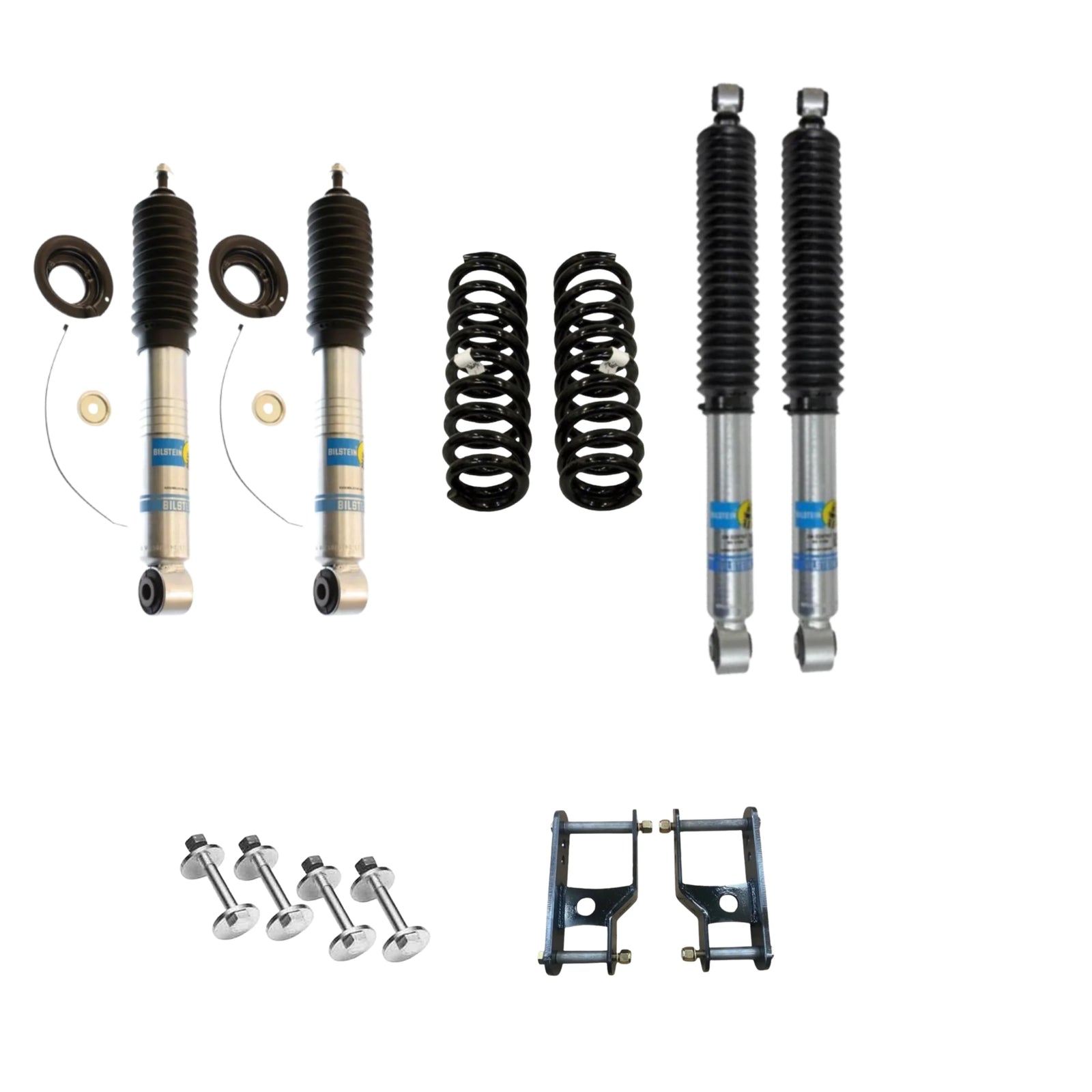 Bilstein | 5100 | 2" Lift Kit w/Shackles | 2005-2021 Nissan Frontier | High Road Suspension