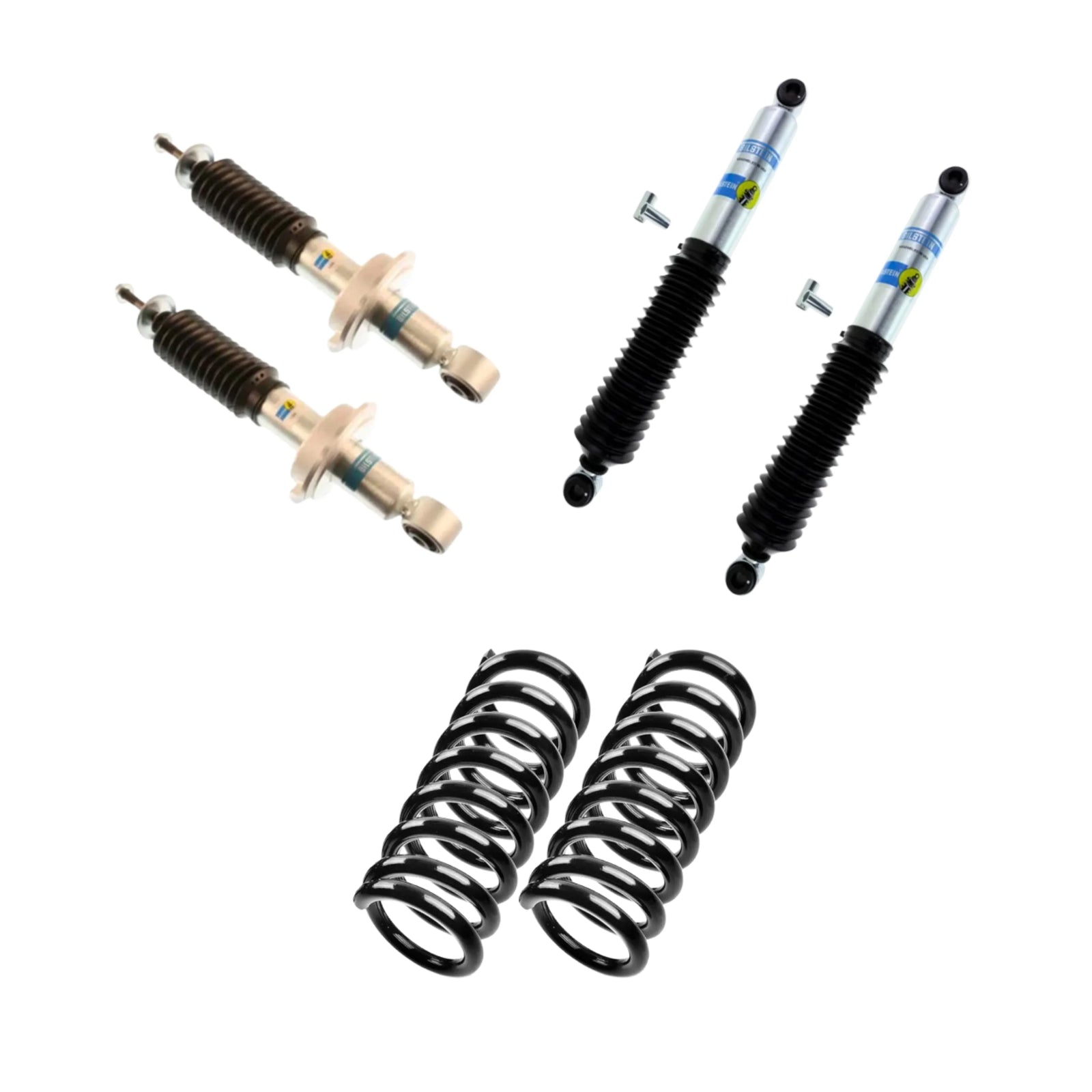 Bilstein 5100 Shock Replacement Kit With Moog Springs | (2004-2015) Nissan Armada or 2004-2010 Infiniti QX56 | High Road Suspension