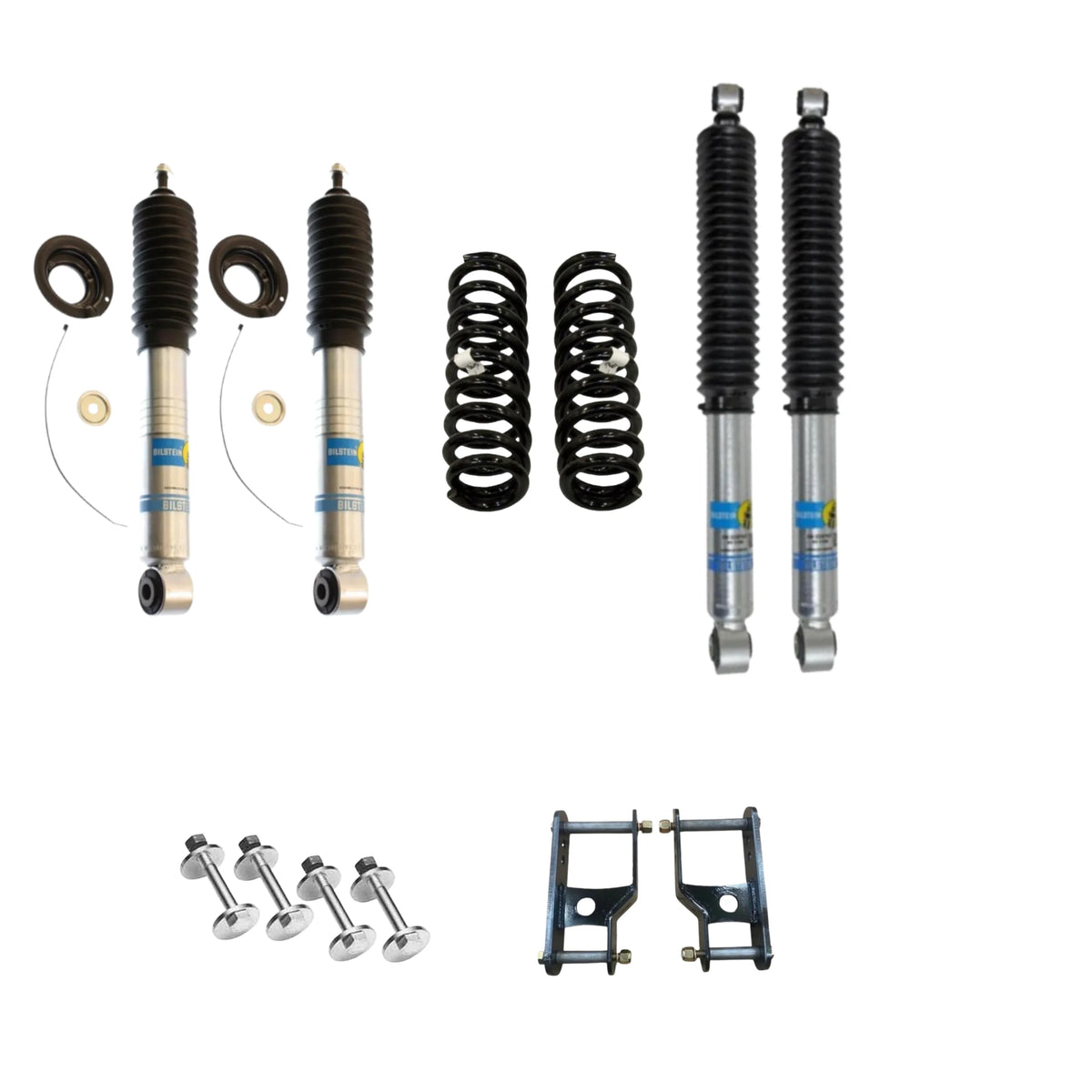 Bilstein | 5100 | Stage 1 | 2" Lift Kit w/Shackles | 2022+ Nissan Frontier | High Road Suspension