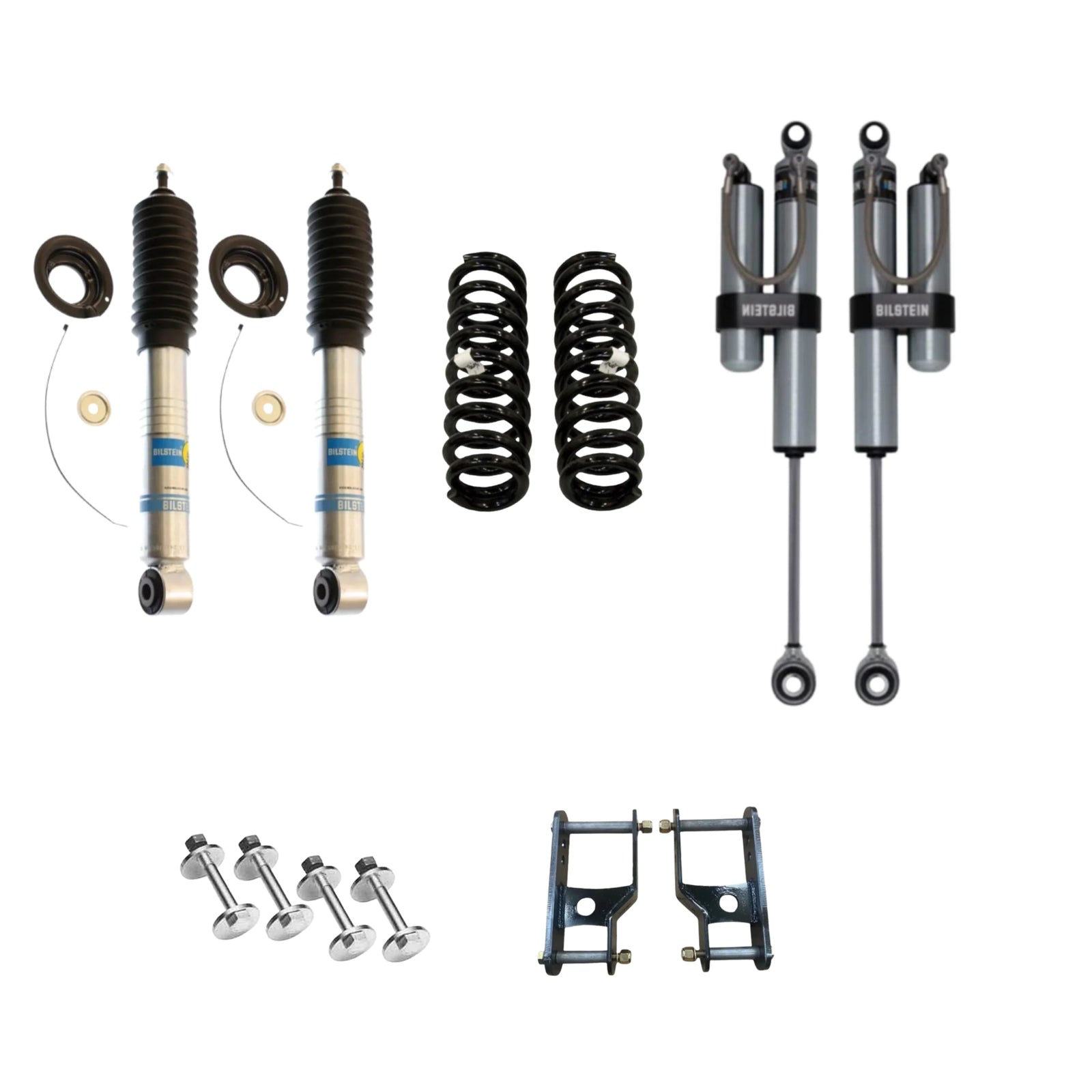 Bilstein | 5100/5160 | Stage 2 | 2" Lift Kit w/Shackles | 2022+ Nissan Frontier | High Road Suspension