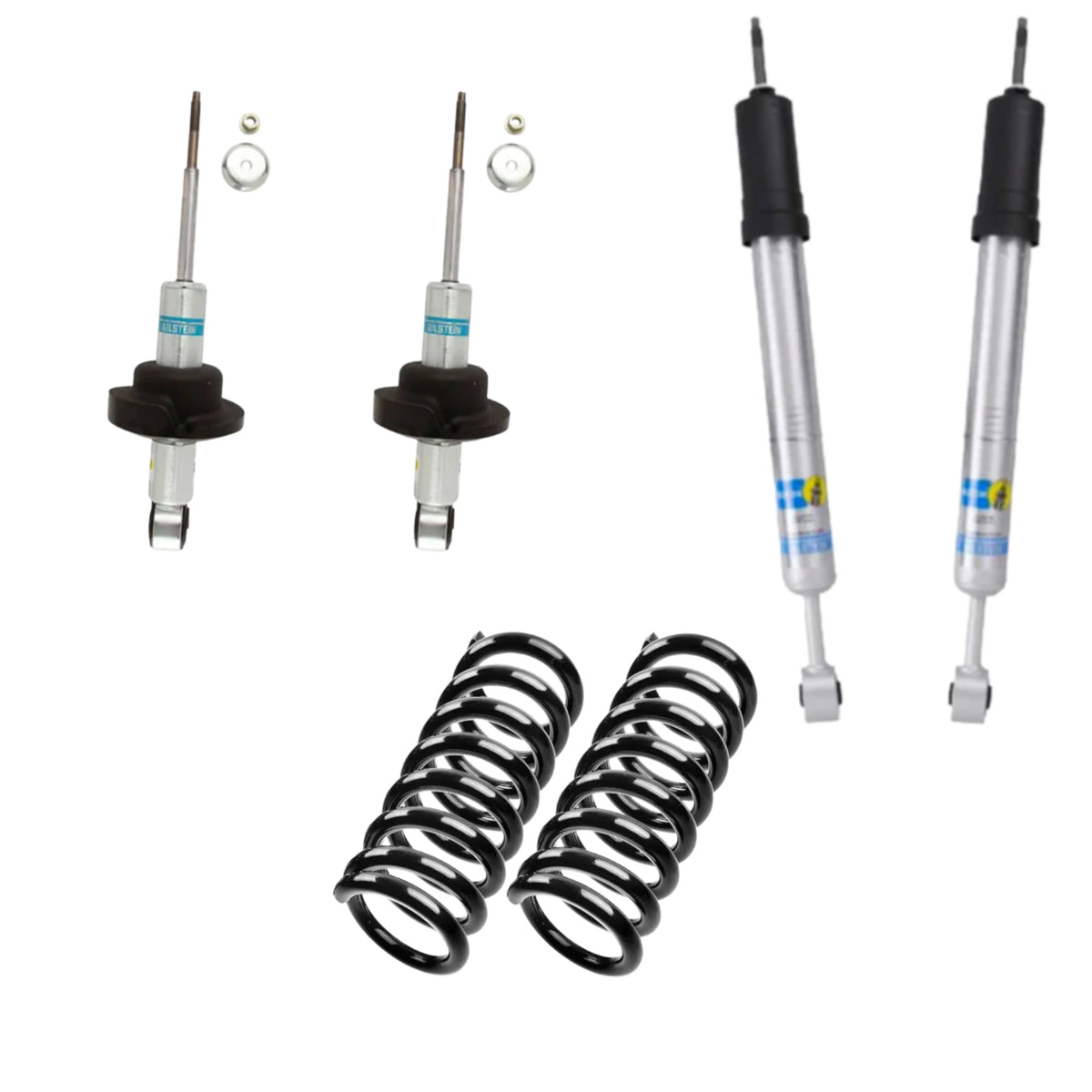 Bilstein 5100 | Shock Replacement |Air Ride Delete Kit | 2017-2024 Nissan Armada | 2011-2014 Infiniti QX56 | 2014-2024 Infiniti QX80 | High Road Suspension